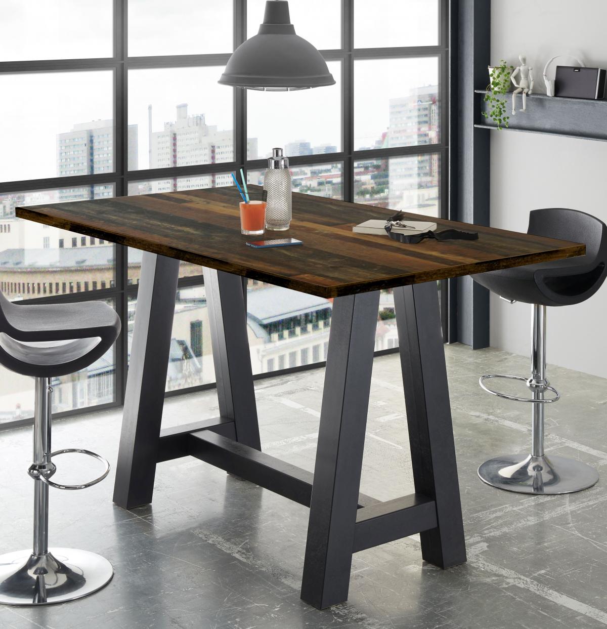 Bartisch Tischbeine A-Form Stehtisch cm Tisch Designtisch Tresentisch | eBay 120x105x70
